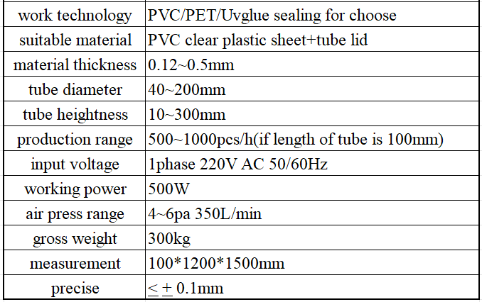 cylinder tube+ lid sealing machine
