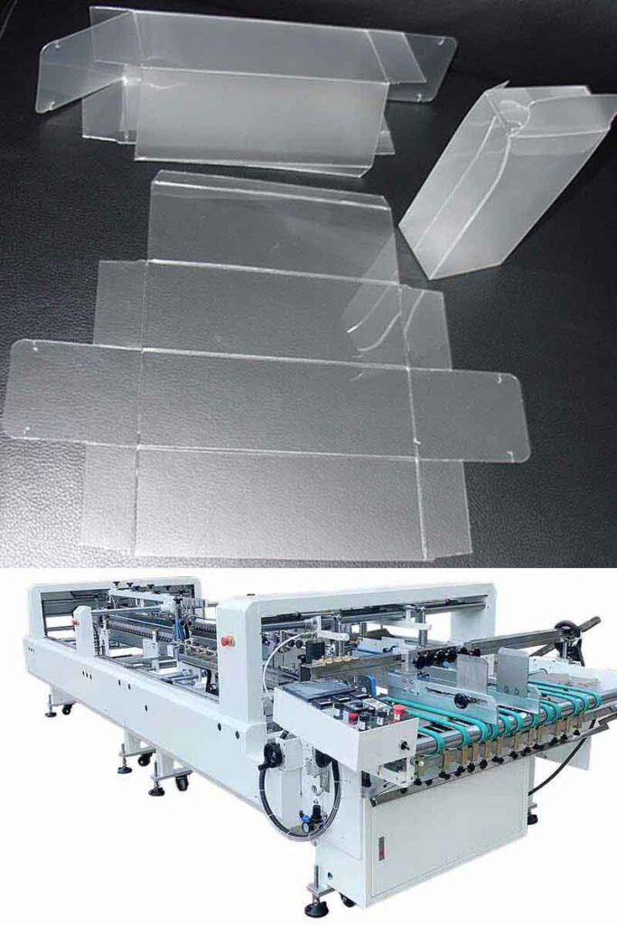 automatic box gluing machine