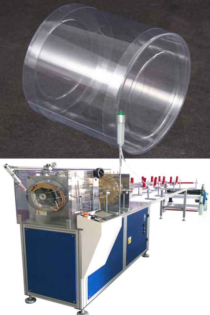 cylinder box making machine